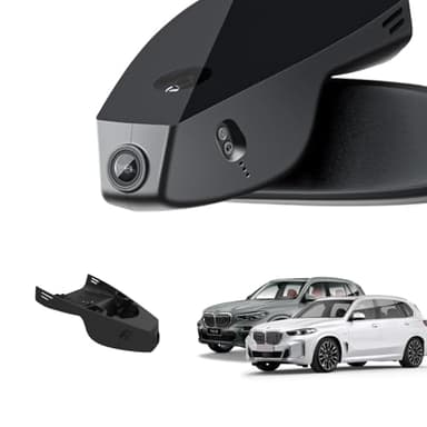 BMW Dash Cam for X5 Gen4, 4-Series Gen2, G07 X7, 4K BMW Dash Camera with OEM-Style, No Visible Wires, Breeze Installation, HDR, WiFi & App, Parking Mode, Plug and Play, 64GB