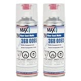 SprayMax 3680065 2K Matte Clear Coat 400 ml (2 Pack)