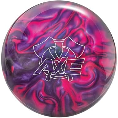 Hammer Axe Purple/Pink Bowling Ball (13, Pounds)
