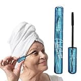 Mascara for Older Women 60 Plus, Mascara for Women over 60 with Thinning Lashes, Waterproof Hypoallergenic Tubing Mascaras Black Volume and Length for Sensitive Eyes (1 Pack)