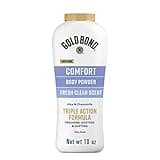 Gold Bond Comfort Body Powder, 10 oz., Talc-Free, Fresh Clean Scent With Aloe & Chamomile