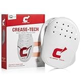 Crease-Tech Comfort Memory Foam Shoe Crease Protector Guards for Sneakers: Air Force 1, Jordans, Dunks & More - Anti Crease Shoe Protector with Adhesive Tape Attached - 1 Pair