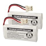 Cerepros 2-Pack BT162342/BT262342 2.4V 300mAh Battery Packs for VTech Cordless Phone