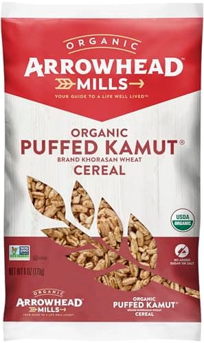 Arrowhead Mills Cereal, Puffed Kamut, 6 oz (Pack of 12)