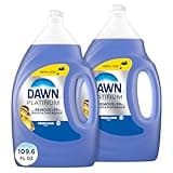 Dawn Platinum Dish Soap Liquid, Dishwashing Liquid, Dish Detergent Liquid, Refreshing Rain Scent, 54.8 fl oz (Pack of 2)