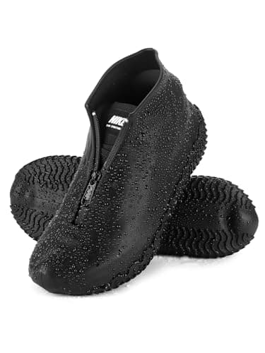 HTHOY&GOWY Shoe Covers Waterproof Silicone Rain Overshoes for Kids Men and Women