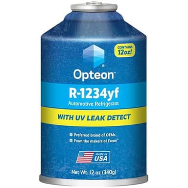 Opteon Chemours YF R-1234yf with UV Leak Detect - 12oz Can - 1 Pack