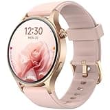 Fitpolo Smart Watch for Women,1.3" AMOLED Touchscreen Fitness Tracker, Make/Answer Calls, Heart Rate SpO2 Monitor, IP68 Waterproof, Sleep & Activity Tracking Smartwatch for Android Phones iPhone