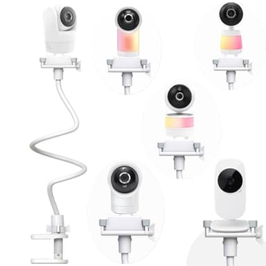 Derebir Baby Camera Monitor Mount Stand Holder Compatible with VTech VM924/ 901/928HD /5263/5755 /5764HD /7764HD/5766/5263/BM5254/ RM5755/ Leapfrog LF920HD/RM7768HD/LF815HD/LF1726FHD /LF2413 Camera