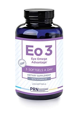 Eye Omega Advantage (Eo3) Supplement - 270 Softgels, 90-Day Supply - Re-Esterfied Omega 3 Triglyceride Form Eye Vitamins with 920mg EPA, 920mg DHA, Lutein & Zeaxanthin for Macula, Retina Support