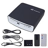 USB External CD Player for Car with USB Port AUX Port Portable Universal CD Player Plugs into Car Laptop Desktop TV Mac Computer - Plug and Play