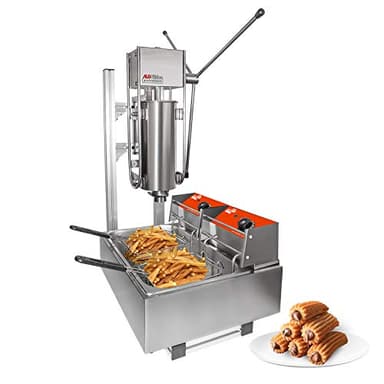 ALDKitchen Churro Maker Machine | Spanish Donuts Maker | Churro Machine (Churro Maker with Fryer)