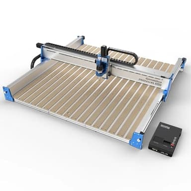 SainSmart Genmitsu PROVerXL 4x4 CNC Machine, 4' x 4' (4-foot x 4 foot) CNC Router Machine, Support Dual Z-Axis, Closed-loop Stepper Motor, for Wood Metal Carving, Work Area 51.18'' x 51.18'' x 4.72''