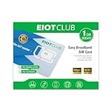 EIOTCLUB Data Only SIM Card - Ideal for Mobile WiFi Hotspots, Routers, USB Sticks, Laptops, Tablets, No Contract | 5G/4G LTE Network | USA 3-in-1 SIM Card
