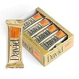 David, Protein Bar, Peanut Butter Chocolate Chunk, Pack of 12 Protein Bars | 28g of Protein | 150 Calories | 0g of Sugar - High Protein, Low Carb, Gluten Free Protein Bar