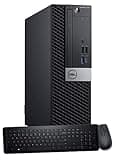 Dell OptiPlex 7070 SFF Desktop Computer PC, Intel 8 Core i7-9700 3.0GHz up to 4.70GHz,32GB DDR4 Ram New 1TB NVMe M.2 SSD,AX210 Built-in WiFi 6E,Windows 11 Pro, Wireless Keyboard & Mouse (Renewed)