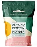 wellious Clean Vegan Protein Powder Chocolate - Plant Based Protein Powder Dairy Free for Gut Health, No Sodium, High Fiber, Keto Friendly, Non Dairy, Lactose Free