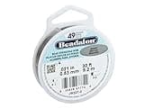 Beadalon - Beadalon 49 Strand Beading Wire .021" Bright 30ft