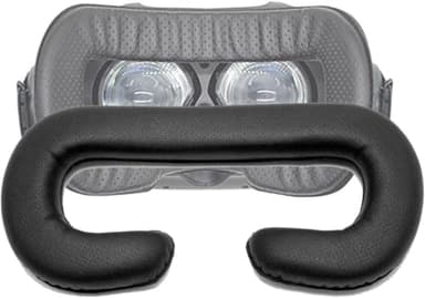 TamBee Vive Sponge Mat Breathable PU Face Foam Replacement for HTC Vive Headset PU Leather with Holes Eye Mask Black - 12mm (Vive Face Foam)
