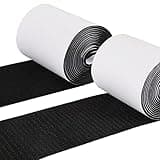 COCOBOO 4 Inch x 9 Feet Hook and Loop Tape for Couch Cushions, Strips with Adhesive, Nylon Self Adhesive Heavy Duty Strips for Home Office School Car and Crafting Organization