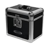 KROM Series Black Record/Utility Case for 70 12" Vinyl Records & LPs