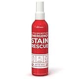 Emergency Stain Rescue Remover Spray – 4oz Laundry Stain Remover for Clothes, Upholstery Fabric, Carpet - Works on Most Blood, Grass, Coffee, Mud, Grease & Oil Stain Remover