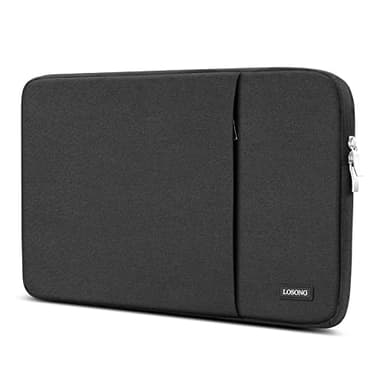 Losong Portable Monitor Case 15.6 Inch, Protective Carrying Sleeve for Most 16.1/15.6 in Monitors, Water Resistant Portable Laptop Display Bag with Accessory Pocket, Size-15.3"x9.8" Black