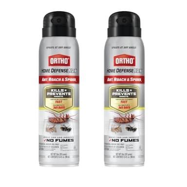 Ortho Home Defense Max Ant, Roach and Spider1: Indoor Insect Spray, Kills Ants, Beetles, Cockroaches and Spiders (as Listed), No Fumes, 14 oz.