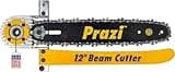 Prazi 12" Beam Cutter Attachment for Non-Worm Circular Saws – Model PR2700 for 7-1/4" Circular Saws, Non-Worm Drive – American Owned Company – Increase Cut Depth from 2-1/2” to 12”