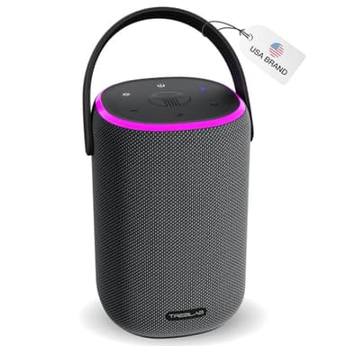 TREBLAB Portable Outdoor Bluetooth Speaker, 40W, IPX6 Waterproof, 18-Hour Battery, TWS Stereo Pairing, USB-C, Built for Active Days - Move Power (HD-Energy-Pro)