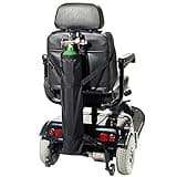 Oxygen Cylinder Bag, Oxygen Tank Holder, Oxygen Cylinder Holder Portable Transport Backpack with Buckles for Travel Carrier Home Rollator Scooter Easy Adjust Quick Release