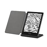 Kindle Paperwhite Signature Edition Essentials Bundle including All-new Kindle Paperwhite Signature Edition (32GB) - Black, Plant-Based Leather Cover - Black, and Wireless Charging Dock
