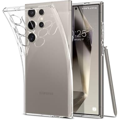 Spigen Liquid Crystal Designed for Galaxy S24 Ultra Case (2024) [Military-Grade Protection] - Crystal Clear