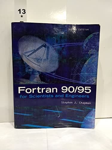 Fortran 90/95 for Scientists and Engineers