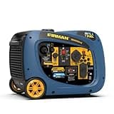 Firman WH03041 Dual Fuel Inverter 3300/3000W Recoil Start Gasoline or Propane Powered Parallel Ready Portable Generator