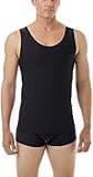 Underworks FTM Gynecomastia Ultimate Chest Binder Tank 997 - Black Large