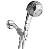 Waterpik Original Massage Shower Head Handheld Spray with 5-Foot Hose, Includes Massaging Sprays and 4 Modes, DIY Easy Installation, 1.8 GPM, Chrome, SM-453CGE