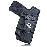 POLE.CRAFT Taurus G3C and G2C Kydex IWB Holster for Taurus Millennium PT111 G2, PT140, and G2S 9mm - Right Hand, Black