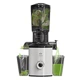 TAGR Vitality Slow Masticating Cold Press Juicer - Large Mouth Cold Press Masticating Juicer Machines Vegetable and Fruit with Cleaning Brush, Prodding Utensil - BPA Free & Compact Juice Maker Machine