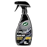 Turtle Wax 53447 Hybrid Solutions Ceramic Acrylic Black Spray Wax Formulated for Black Car Paint, Fills Scratches and Swirl Marks, Provides Water Repellency, Protection and Shine, 16 oz. (Pack of 1)