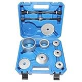 DPTOOL Bushing Press Kit Rear Axle Arm Suspension Bushing Removal Install Tool Kit Compatible with Audi Volkswagen Bushing Puller Tool