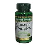 Nature's Bounty Ginseng Complex Herbal Health Capsules 75 ea (Pack of 2)