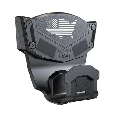 Gun Magnet Mount for Truck Car Vehicle,Magnetic Gun Mount for Pistol Shotgun Revolver with Trigger Guard Protect,Gun Magnet Rated Max 15 LBS Conceal in Desks Safe Wall Easy to Access&release