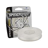 SpiderWire Stealth Translucent Superline, Translucent, 15lb, 6.8kg, 125yd, 114m Fishing Line, Suitable for Saltwater Environments