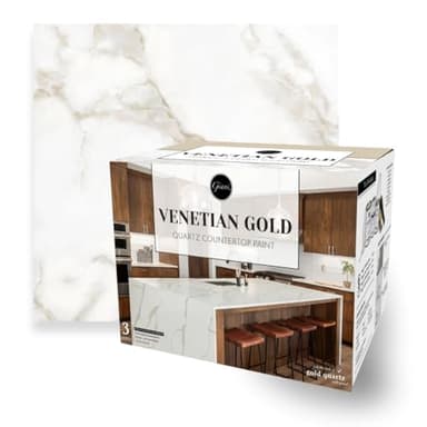 Giani Quartz Easy Epoxy Countertop Paint Kit (Venetian Gold)