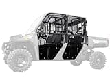 SuperATV Convertible Cab Enclosure Doors for Polaris Ranger Crew 1000 | Seasonal Flexibility, Supreme Comfort
