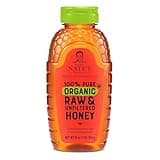 Nate's Organic 100% Pure, Raw & Unfiltered Honey - USDA Certified Organic - 16oz. Squeeze Bottle