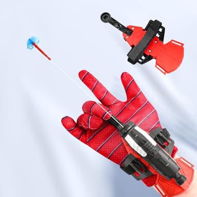 YUCCKYOU Silk Launcher Spider Web Shooter Cheap Cool Stuff Fidget Toys Wrist Toy Gadgets String Gloves Shooters Fun Amazing hot Toys for Kids Boys Children Teens Gift for Age 8-12 13 Years Old