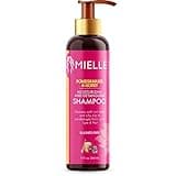 Mielle Organics Pomegranate & Honey Moisturizing and Detangling Shampoo, Hydrating Curl Cleanser For Dry, Damaged Type 4 Hair, Repair, Restore, and Prevent Frizz, 12-Fluid Ounces