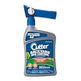Cutter Backyard Bug Control Spray Concentrate, Mosquito Repellent, Kills Mosquitoes, Fleas & Listed Ants, 32 fl Ounce